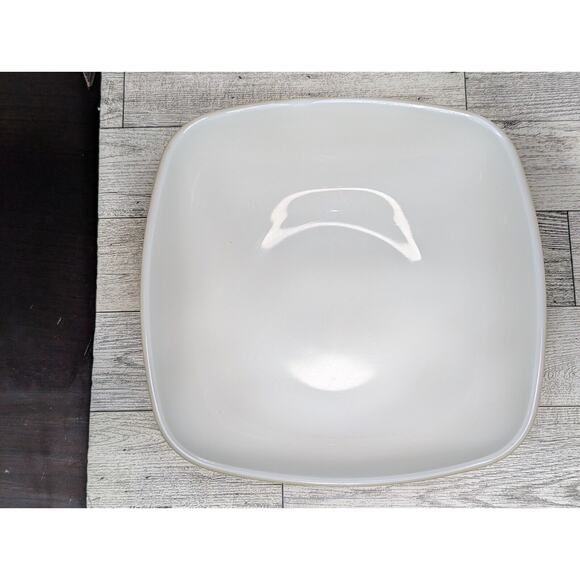 Vintage Pyrex 1.5 Qt. Yellow/White Ovenware USA Hostess Square #515B-015 - Picture 2 of 4